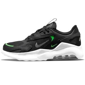 Nike | Boys Air Max Black & Green Sneakers